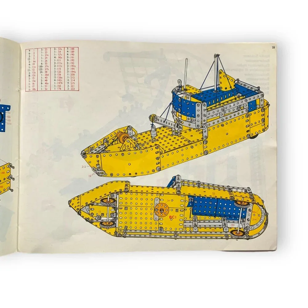 Vintage MECCANO Book of Models: Sets 2/3/4, 5/6 - 1973 - Picture 9 of 12